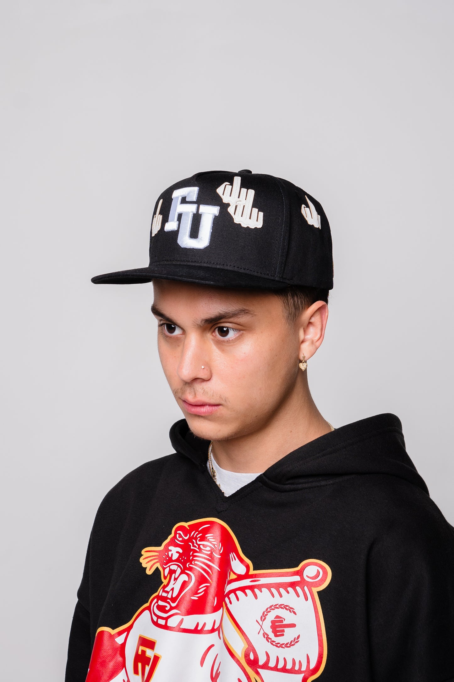 Black FU "Middle Finger Hat"