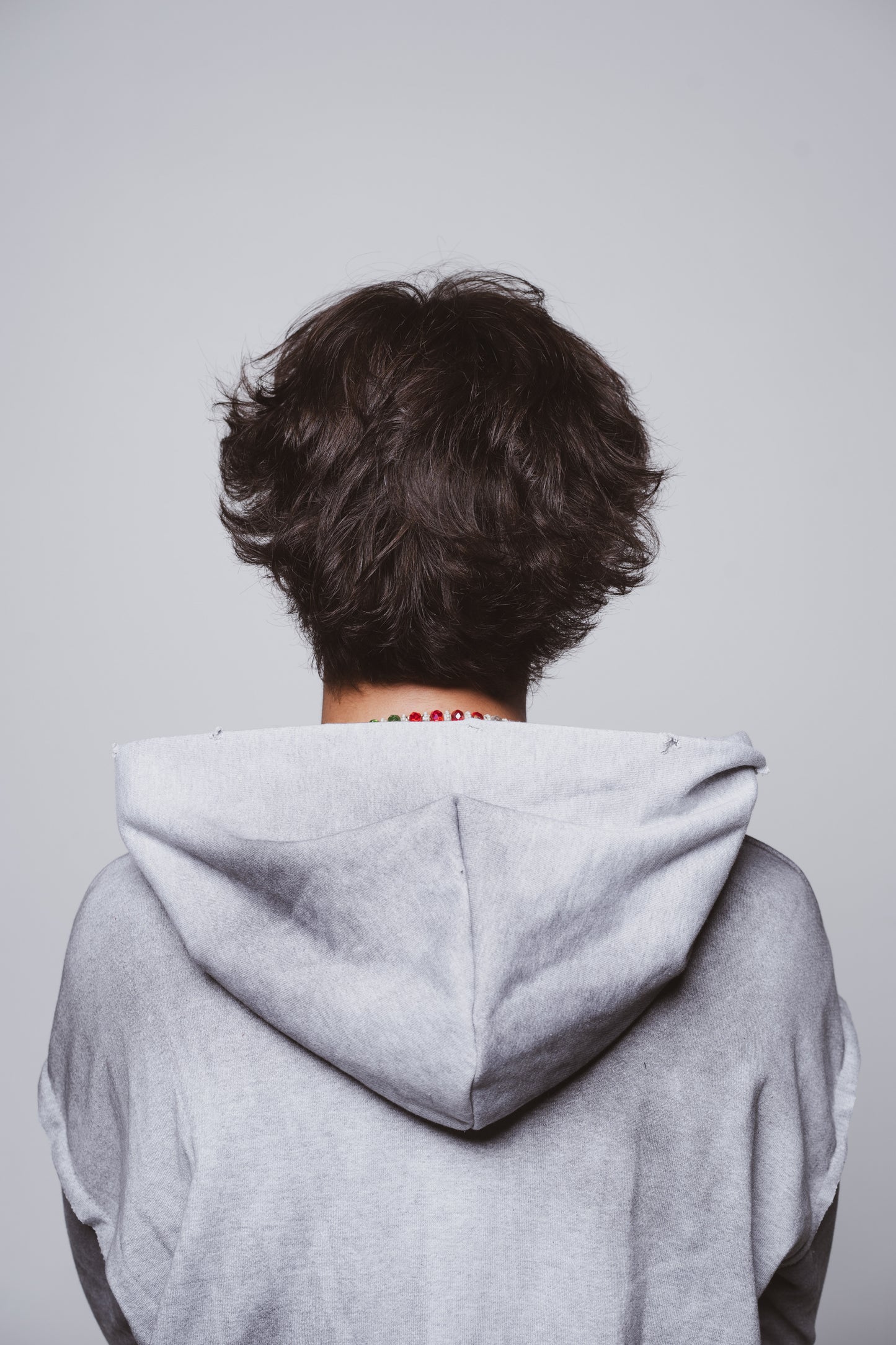 Grey Detention Zip Up Blank