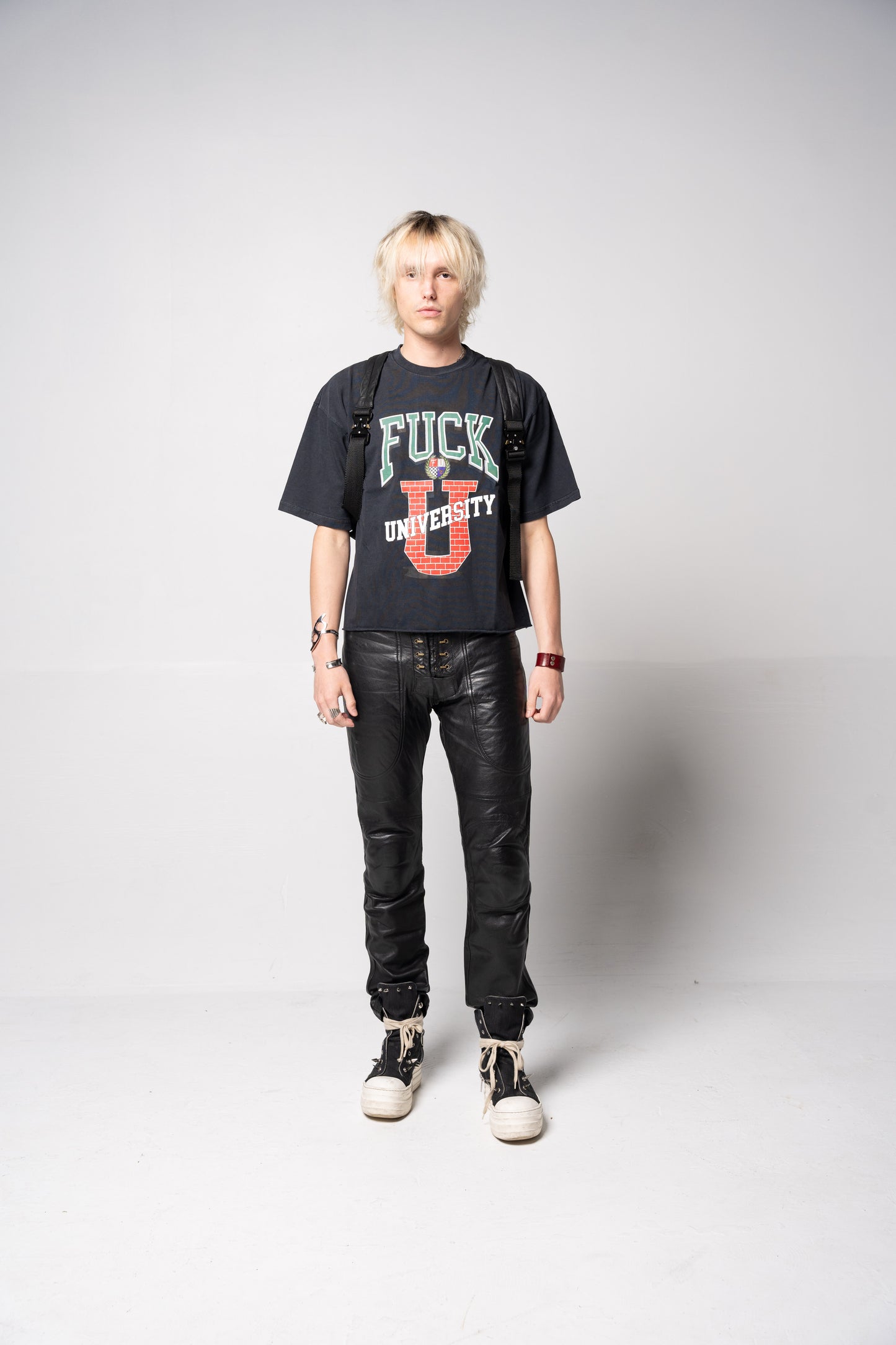 Black Wash FU T-shirt