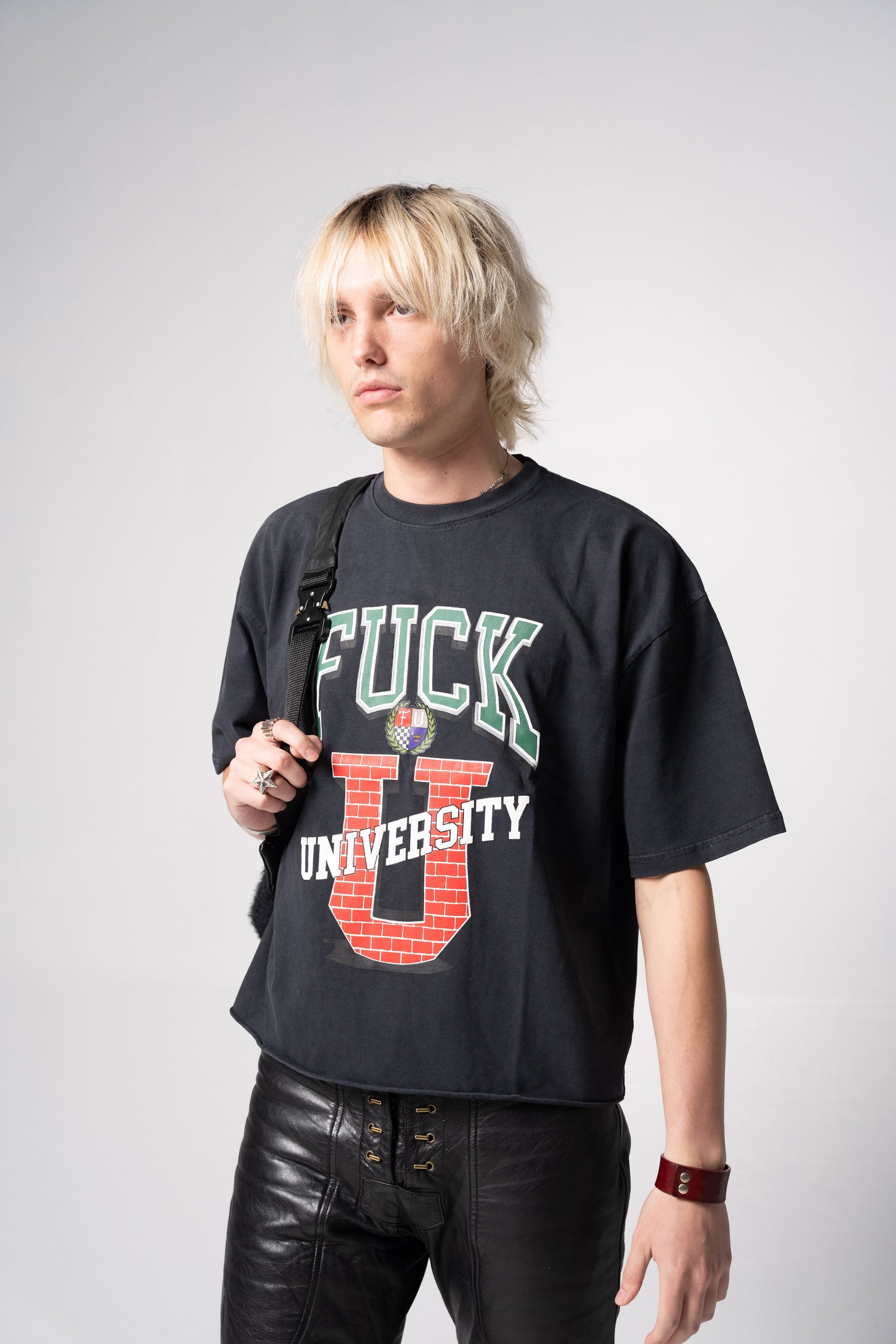 Black Wash FU T-shirt