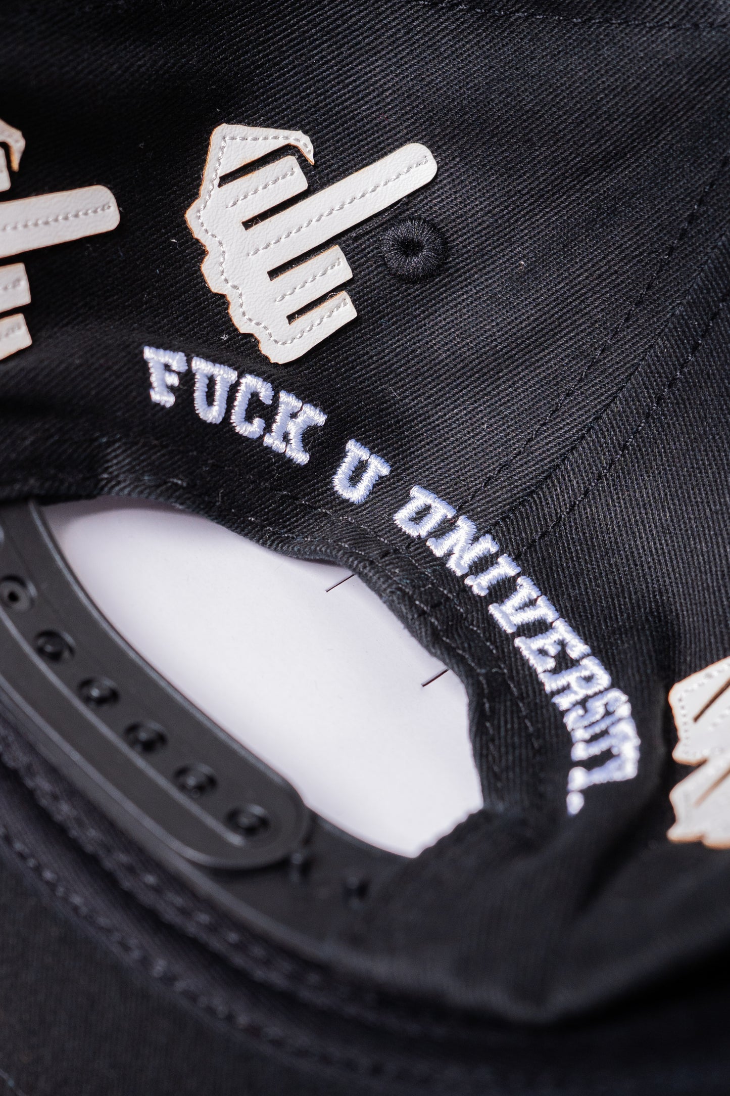 Black FU "Middle Finger Hat"