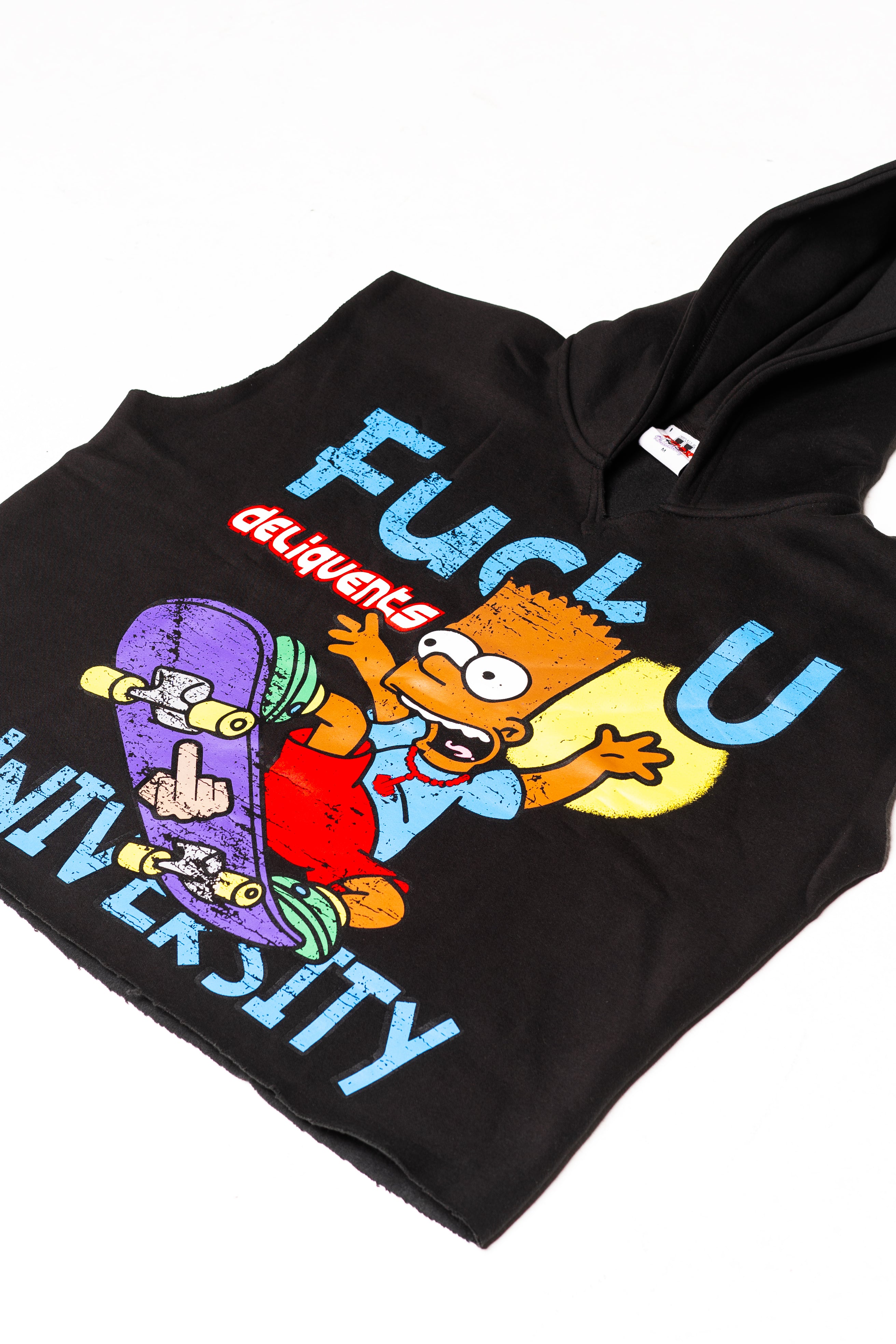Bart FU Sleeveless  Hoodie