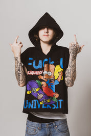 Bart FU Sleeveless  Hoodie