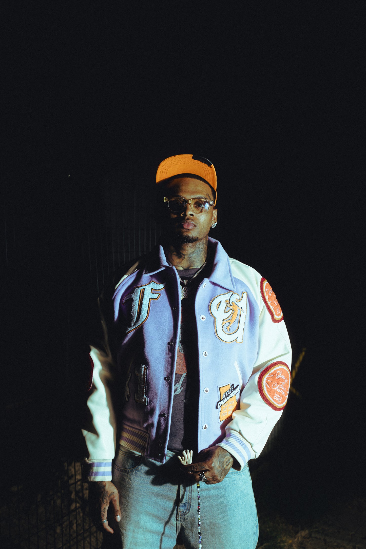 Purple Varsity Jacket