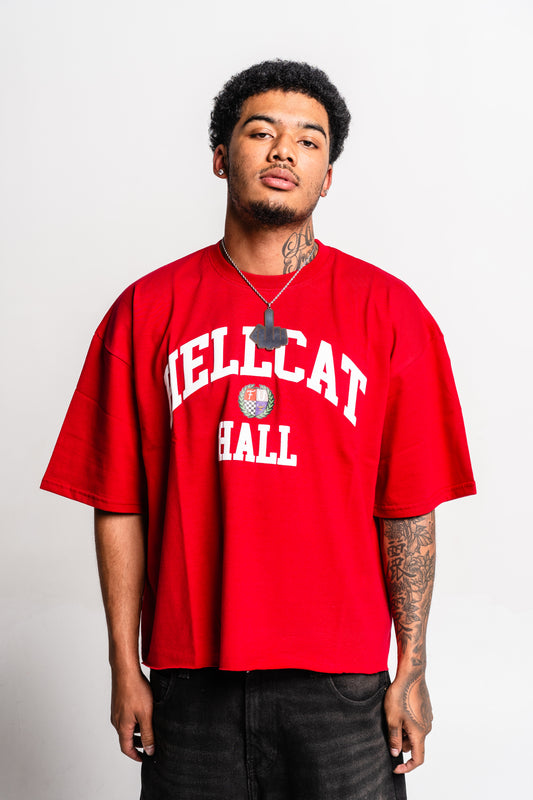 Red Hellcat Hall T-shirt