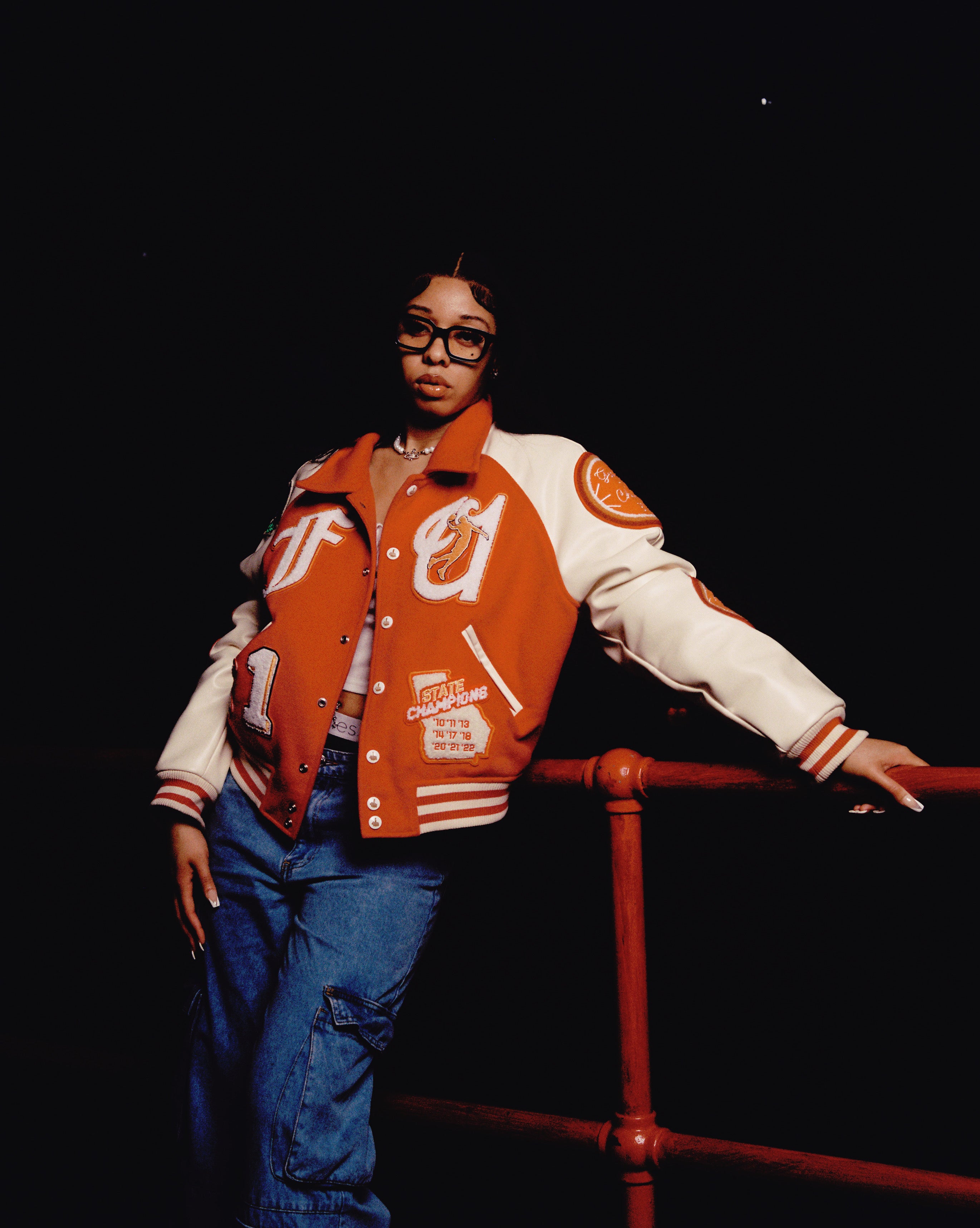 Red Varsity Jacket