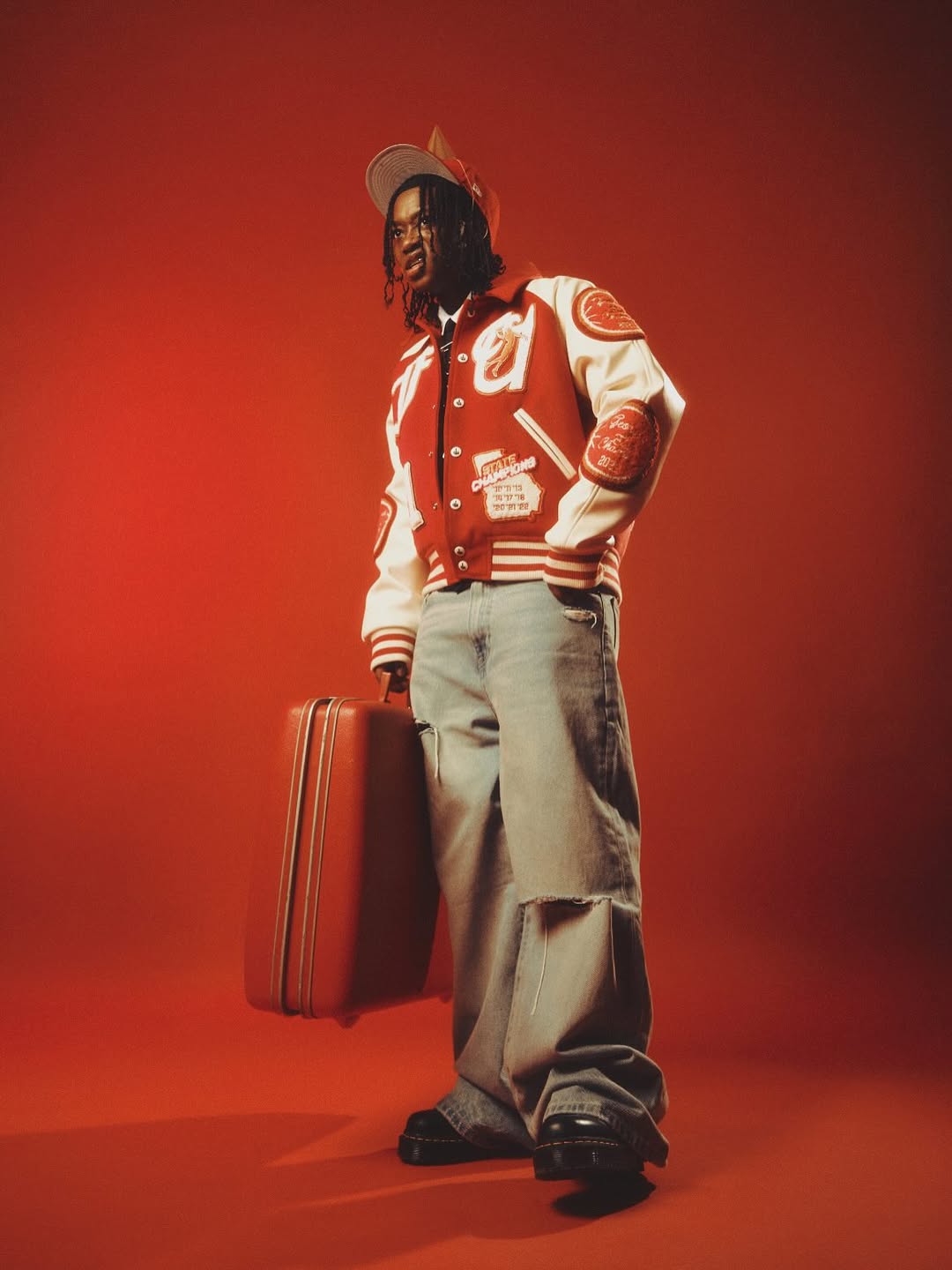 Red Varsity Jacket