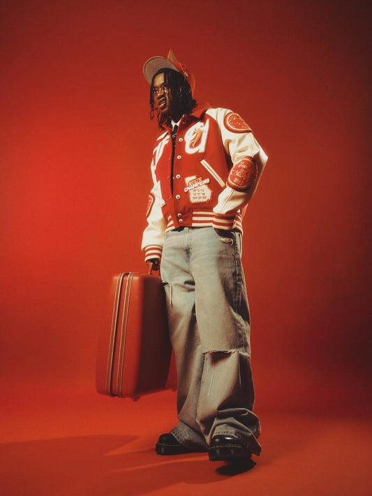 Red Varsity Jacket