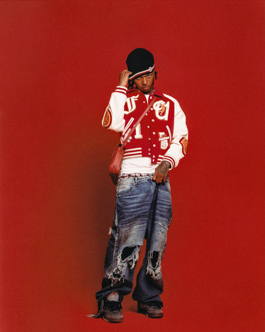 Red Varsity Jacket