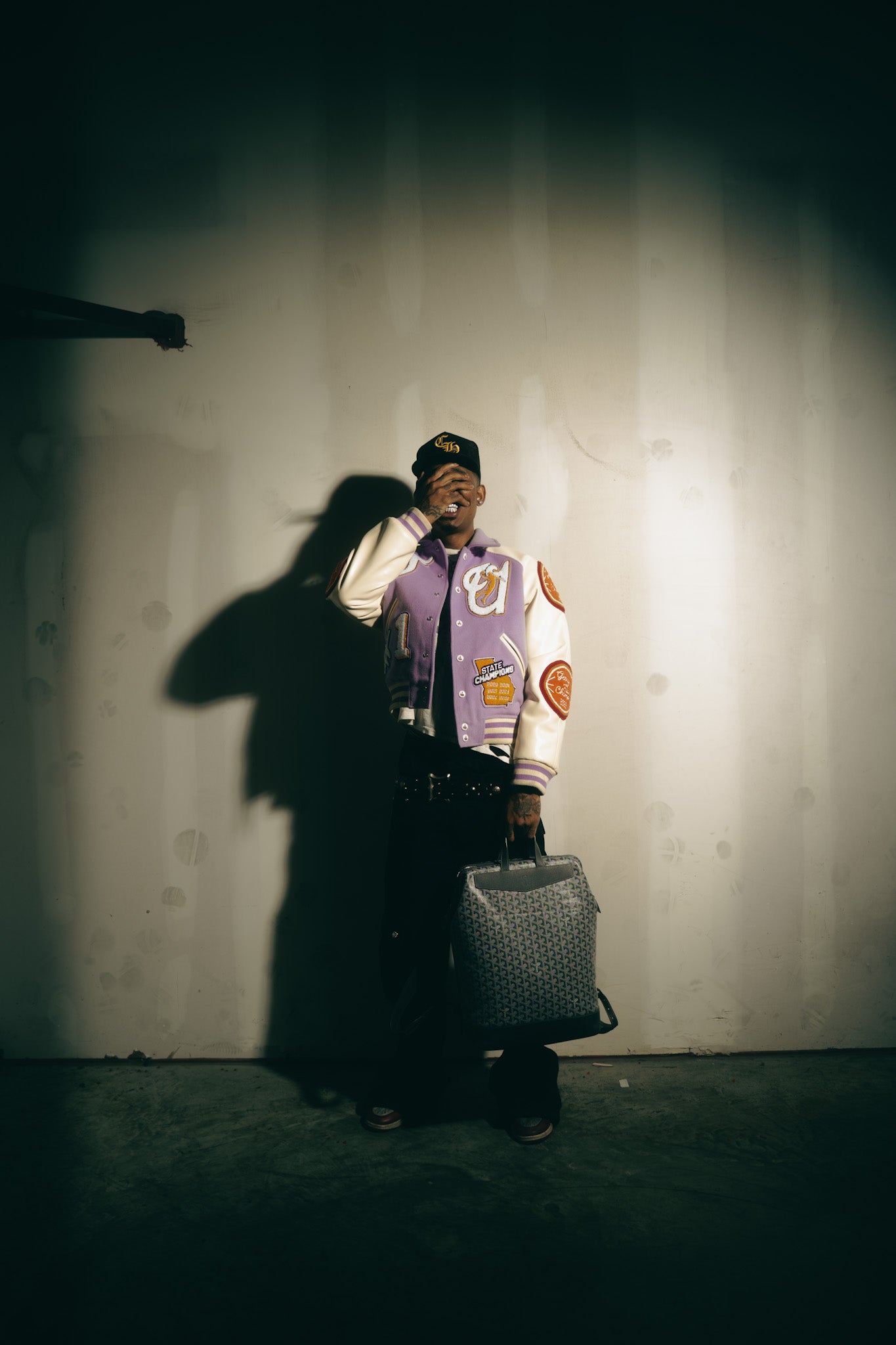 Purple Varsity Jacket