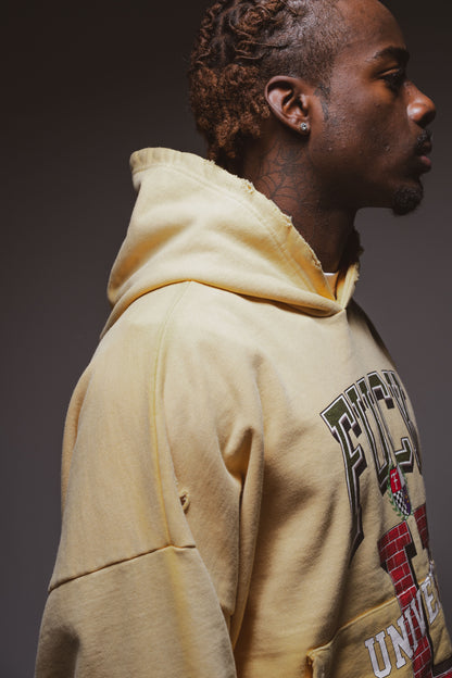 Yellow Wash OG FU Hoodie