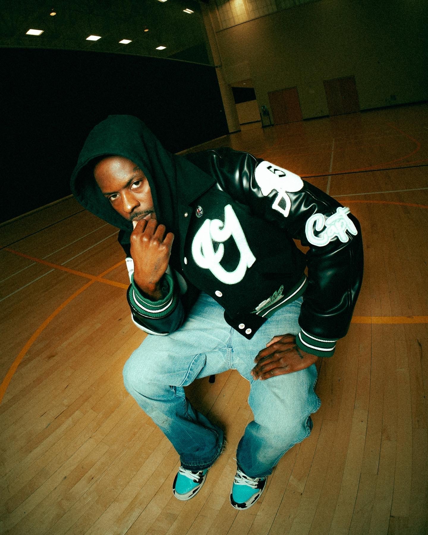 Black (Jock) Varsity Jacket