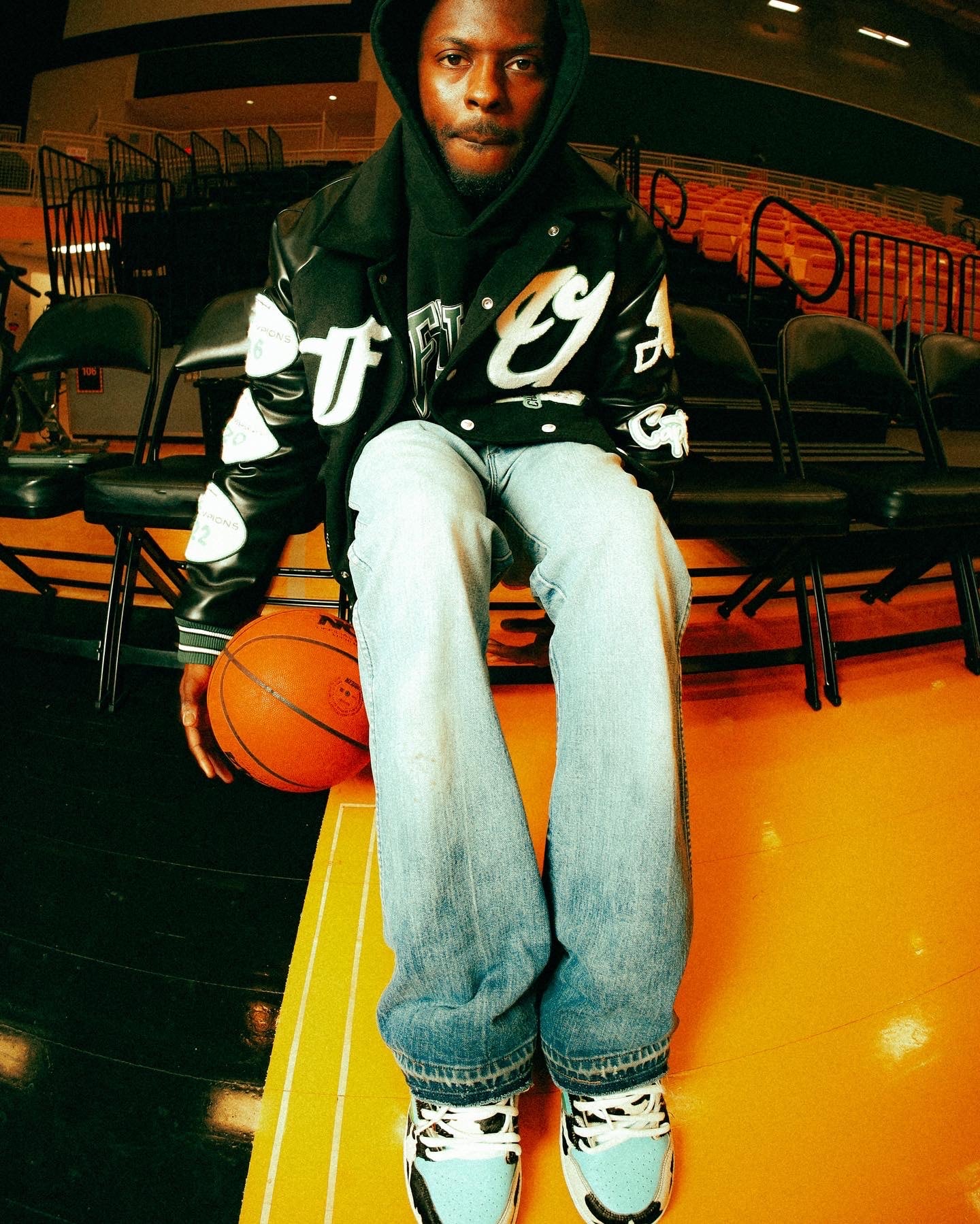 Black (Jock) Varsity Jacket